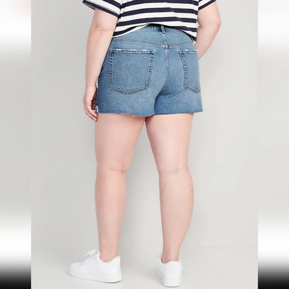 Old Navy 14 High Rise OG Straight Secret Smooth Pockets AT-2185